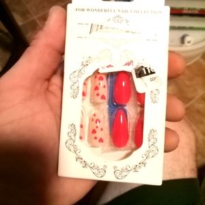 Set of ten professional Artificial nails